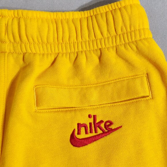 Nike Jogger pants men's youth size M yellow colour with multi-colour graphic - Picture 5 of 11